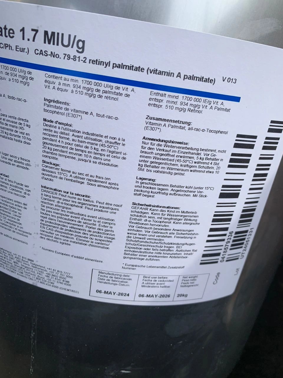 Vitamin A Palmitate - Image 4