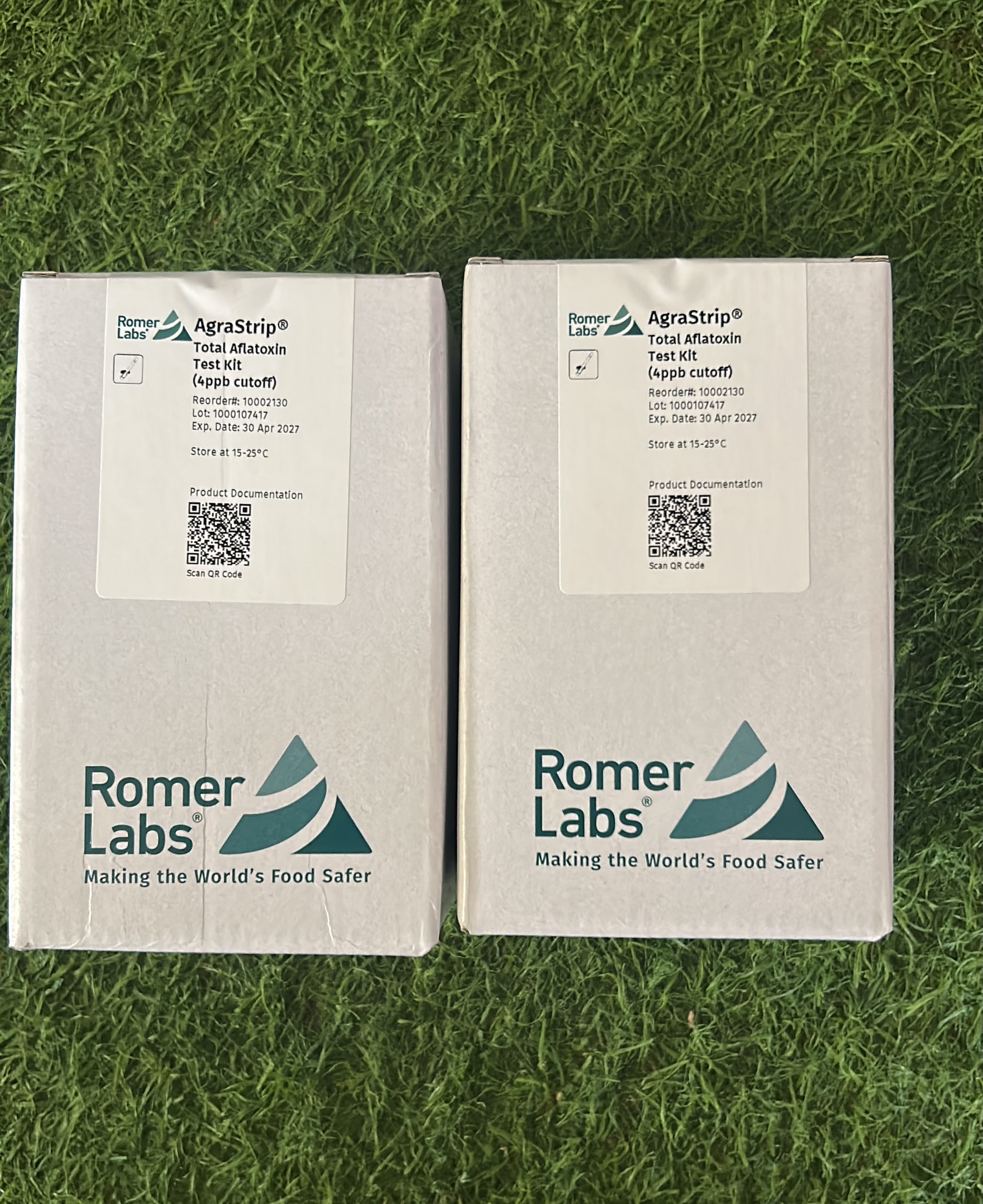AgraStrip Total Aflatoxin Test Kit 4ppb