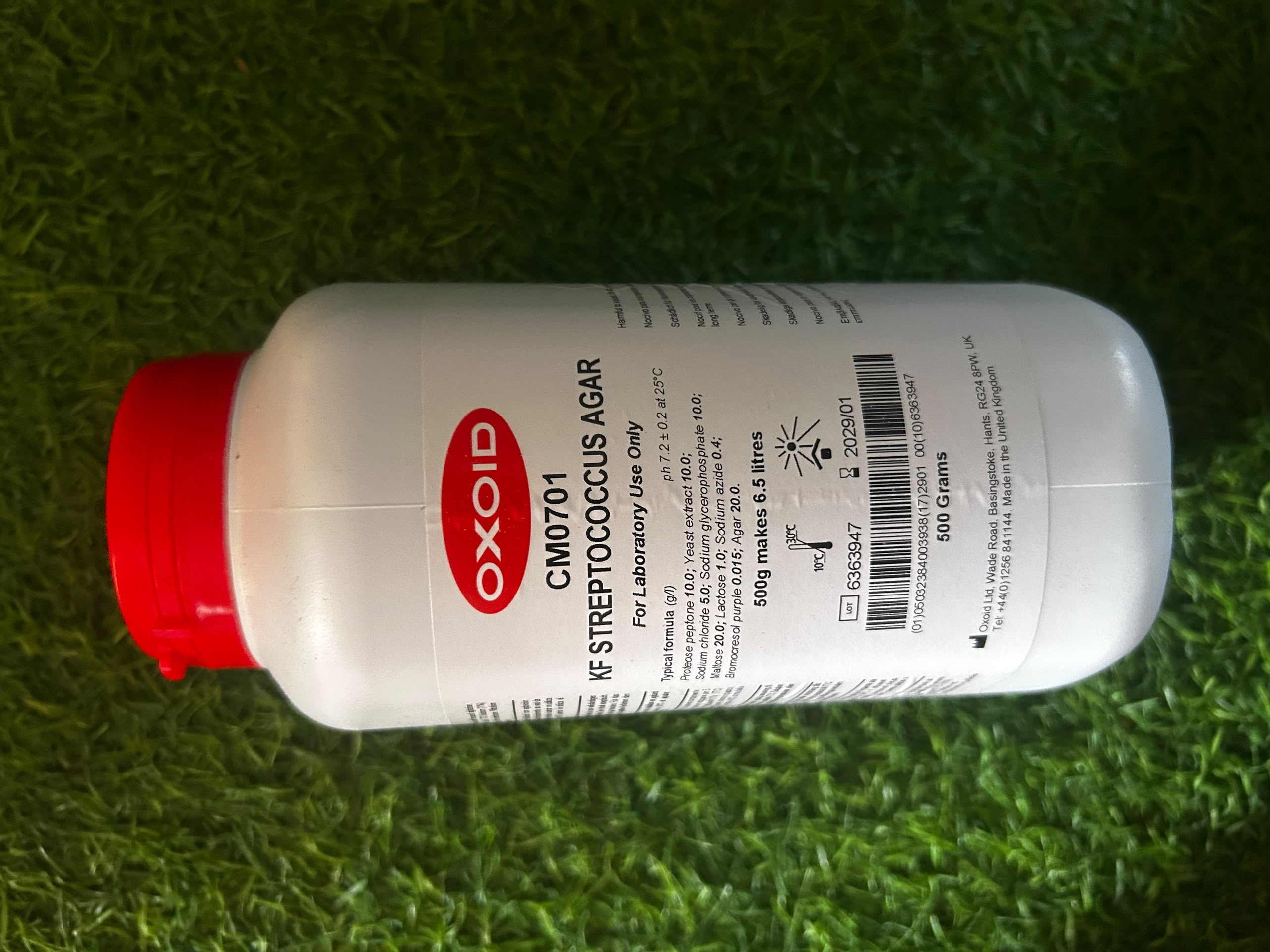 Oxoid KF Streptococcus Agar Base 500g
