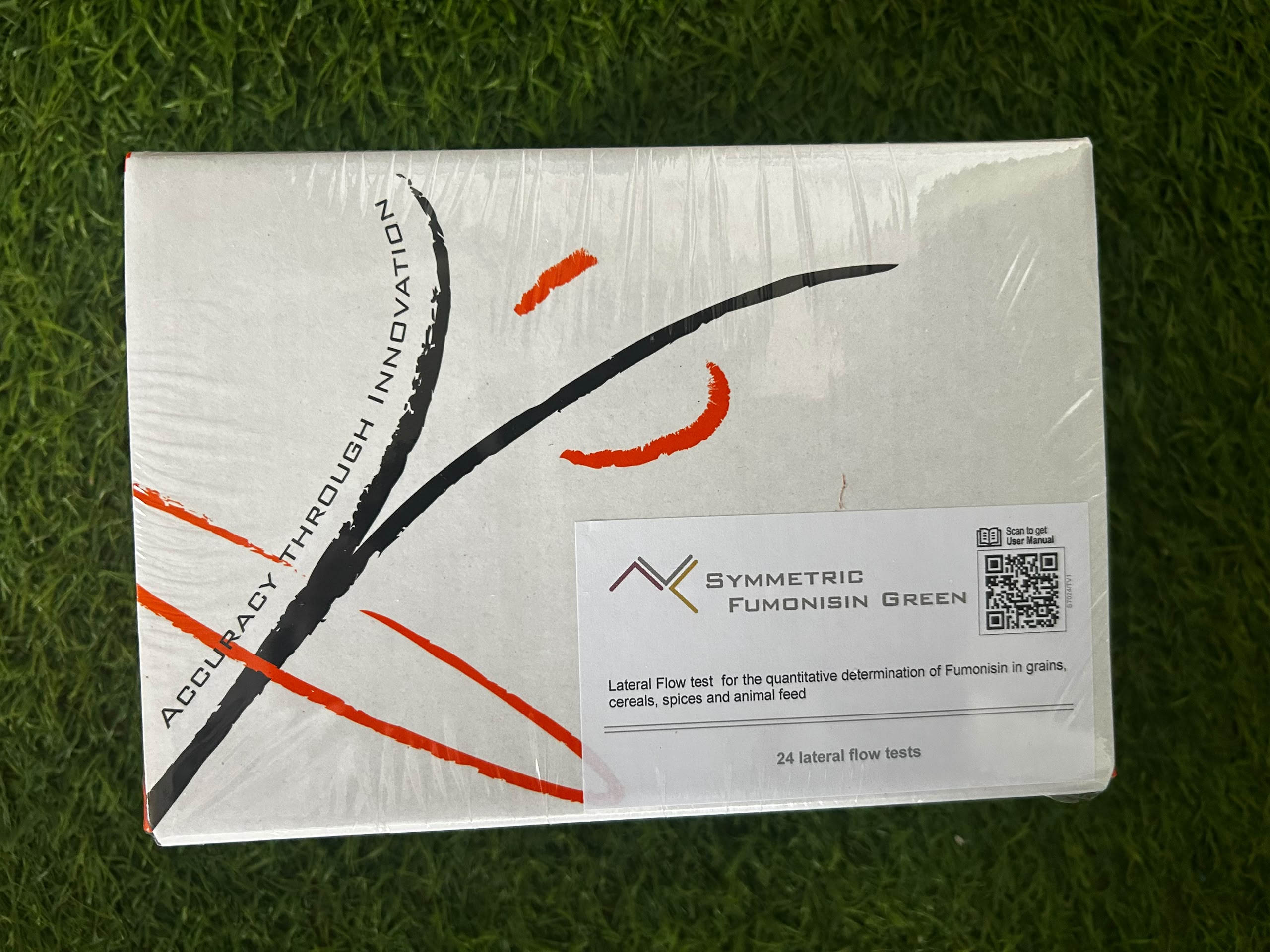 Symmetric FUMONISIN GREEN Lateral Flow Test Kit